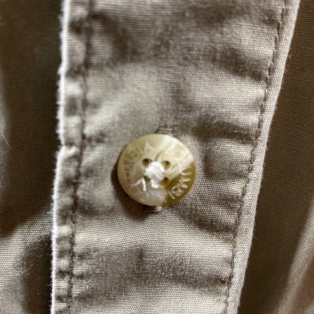 Columbia PFG green short sleeve button down - Picture 3 of 6